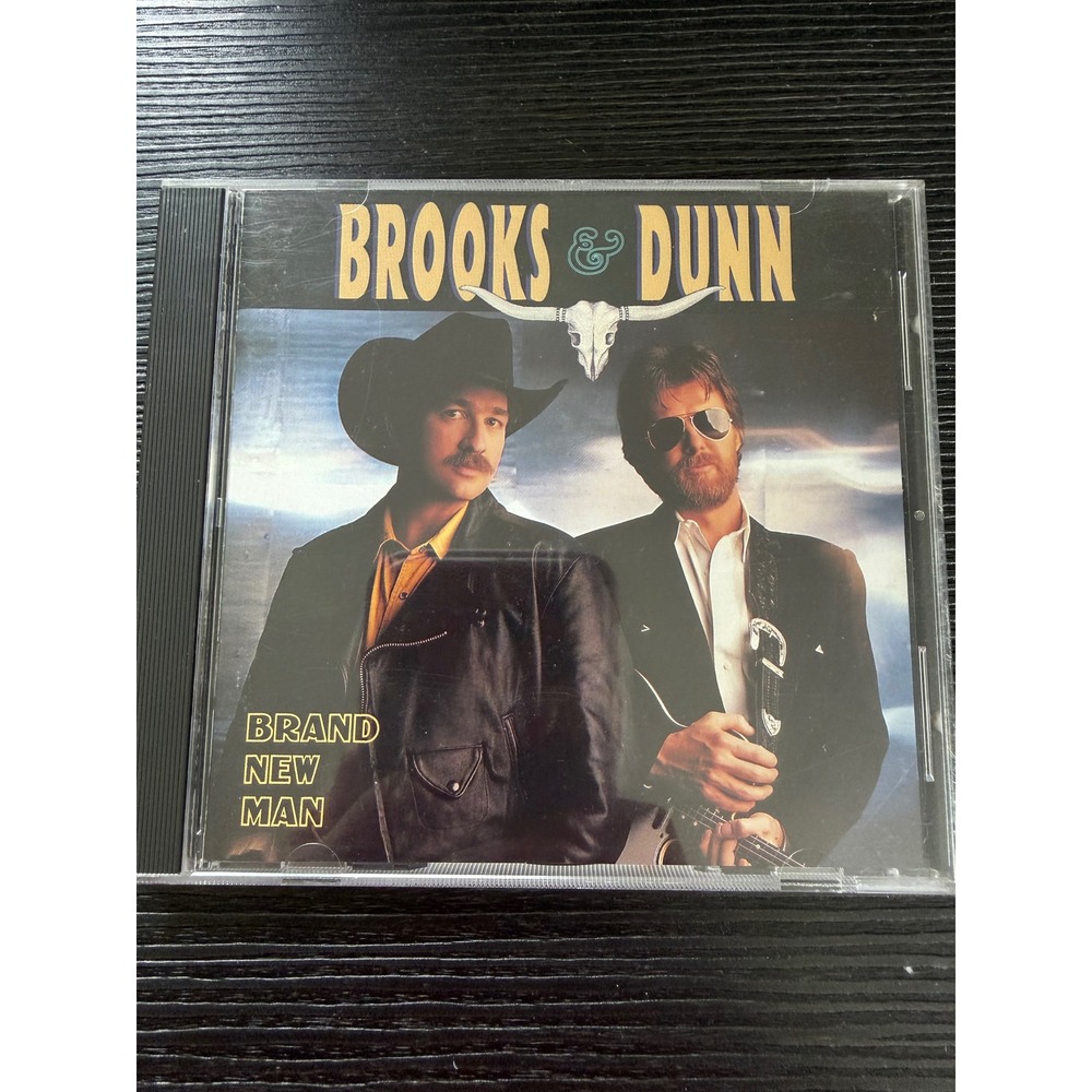 Brooks & Dunn Brand New Man CD 1991 Arista Country Music Boot Scootin Boogie